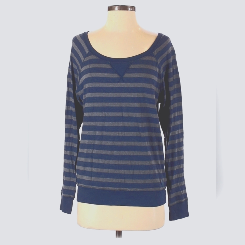 Abercrombie & Fitch Striped Long Sleeve Top
